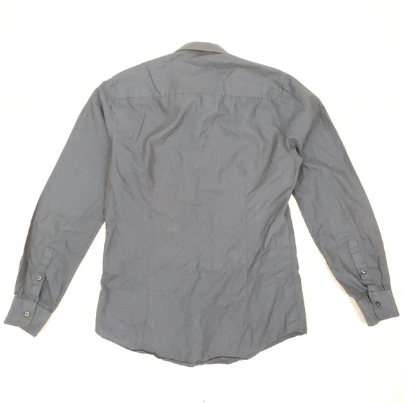 [Bar III] Blue Slim Fit Button Down Dress Shirt - Picture 2 of 7